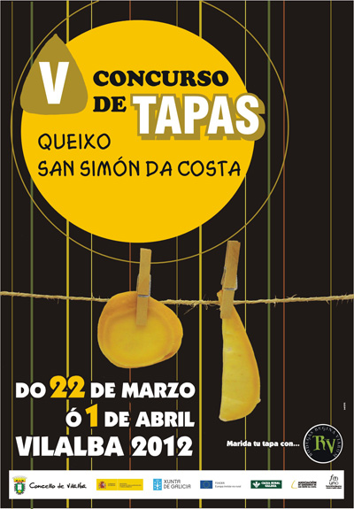 V Concurso de Tapas con queso San Simón da Costa en Vilalba